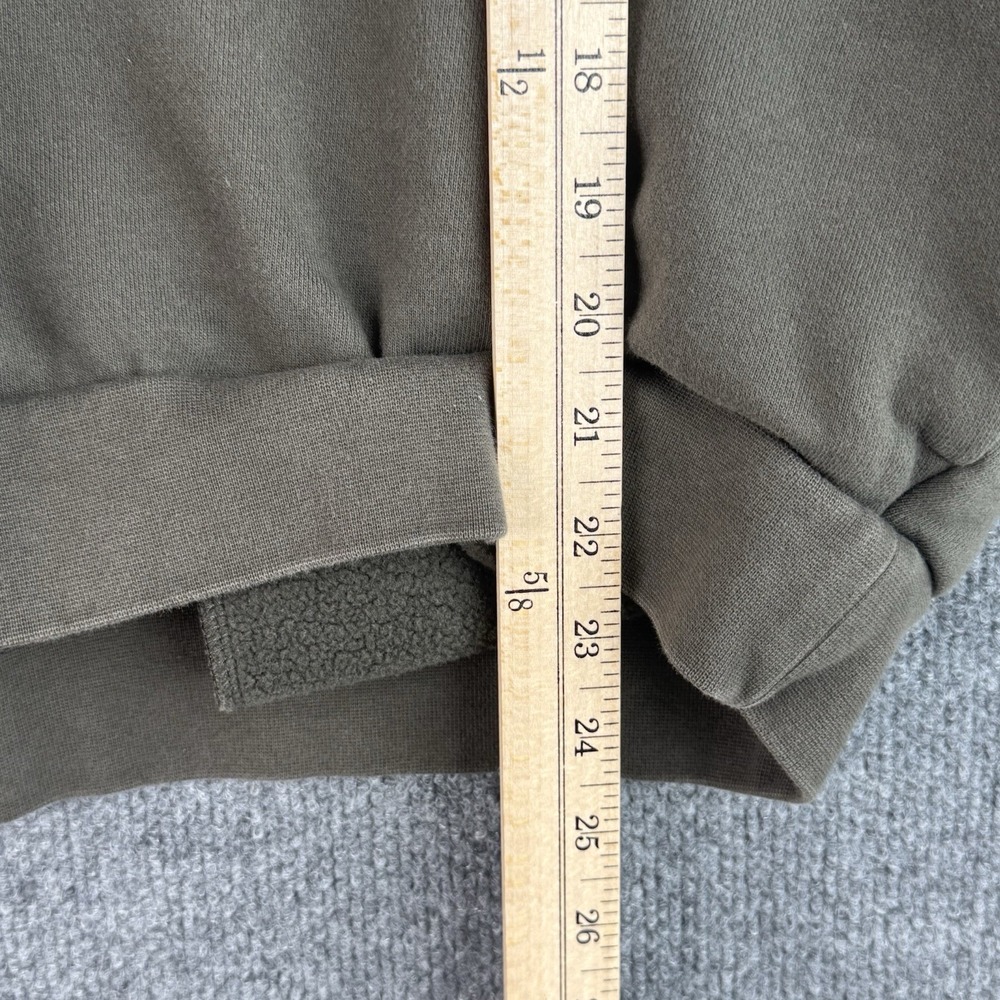 Essentials Fear Of God Hoodie Sweater Mens M Brown Fleece FOG Pullover Heavy - Picture 10 of 11